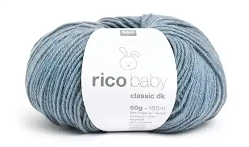 Rico-Wolle Rico Baby Classic dk Wolle, 50g, ca. 165m Atlantikblau