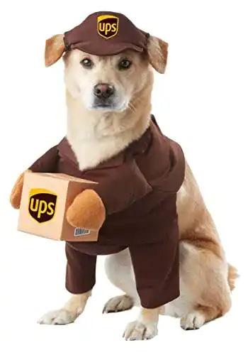 Hundekostüm California Costumes UPS, Größe L