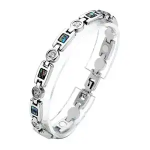 Magnetarmband PiercingJak Damen Edelstahl Zirkonia Armband
