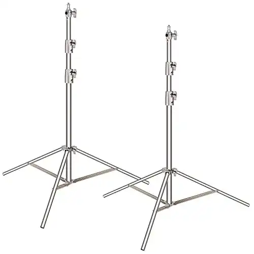 Lampenstativ Neewer 90090991, Edelstahl Heavy Duty mit 1/4-Zoll