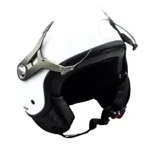 Jethelm Retro SOXON ® SP-325 Mono „Snow“ · Jet-Helm