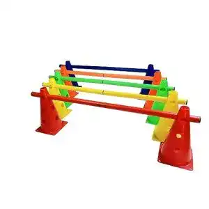 Hürden LA-24 5er Set Steck 23 cm, Kegel für Agility in 5 Farben