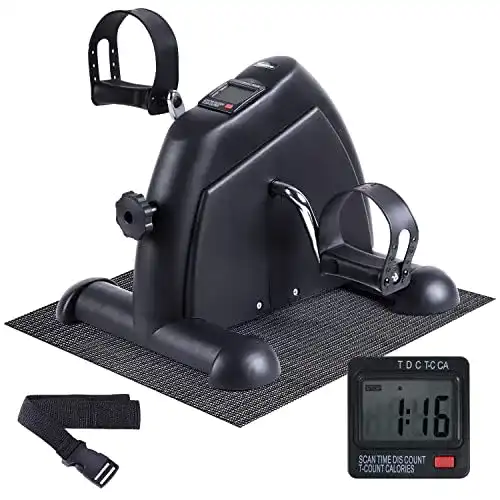 Desk-Bike Sportneer Beintrainer, Mini Heimtrainer mit LCD Display