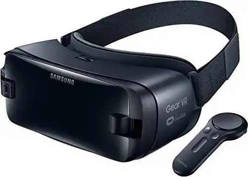 VR-Brille Samsung SM-R325 Gear VR mit Controller Orchid Grau