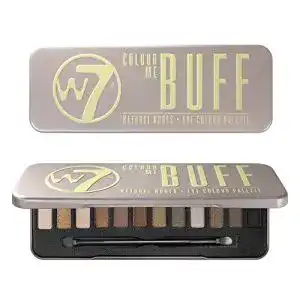 Lidschatten W7 Colour me Buff – palette, 1 x 15.6g