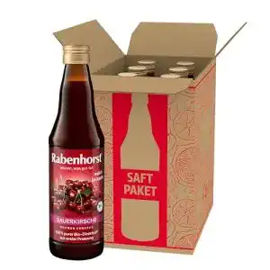 Kirschsaft Rabenhorst Sauerkirsche Muttersaft BIO, Kirsche, 6er