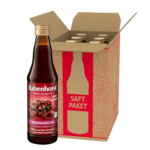 Kirschsaft Rabenhorst Sauerkirsche Muttersaft BIO, Kirsche, 6er