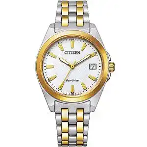 Eco-Drive-Uhren CITIZEN Herren Analog Quarz Uhr mit Edelstahl