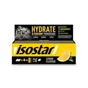 Elektrolyt-Tabletten Isostar Powertabs Zitrone, 1Tube 10 Tabs