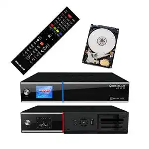 Sat-Receiver mit Festplatte GigaBlue UHD UE 4K SAT TV Linux