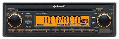Retro-Autoradio Continental CDD7418UB-OR