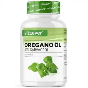 Oregano-Öl-Kapseln Vit4ever, 120 Kapseln mit 150 mg