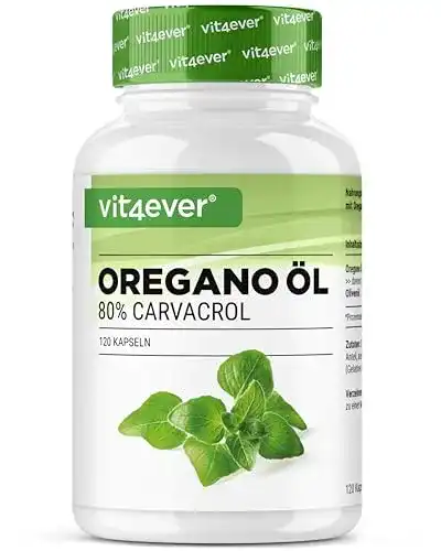 Oregano-Öl-Kapsel Vit4ever Oregano Öl, 120 Kapseln mit 150 mg