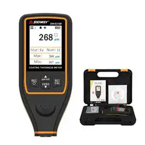 Schichtdickenmessgerät Mini Digital Schichtdickenmessgerät 2,0-Zoll-HD-Farbbildschirm