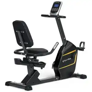 Ergometer mit App sportplus+ SportPlus Liege-Steuerung