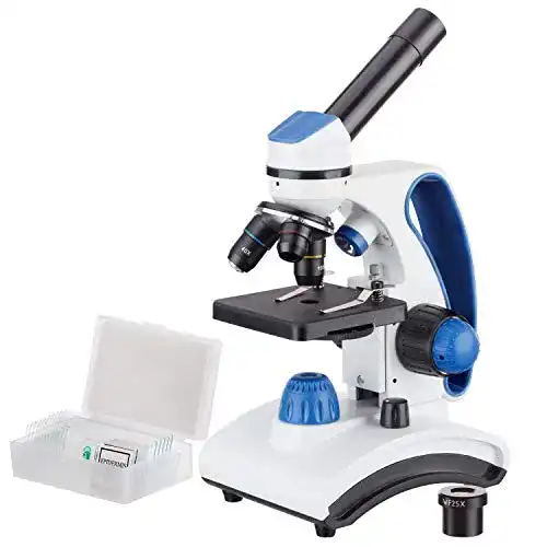 Mikroskop AmScope M162C-2L-PB10 Dual Light Glaslinse
