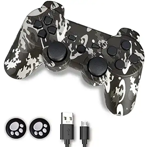 PS3-Controller Shineled, Double Shock 6-Achsen Joystick
