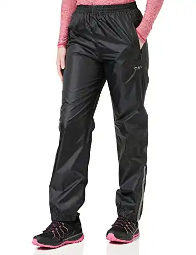 Regenhose Damen CMP – Regenhose für Damen, Schwarz, D42