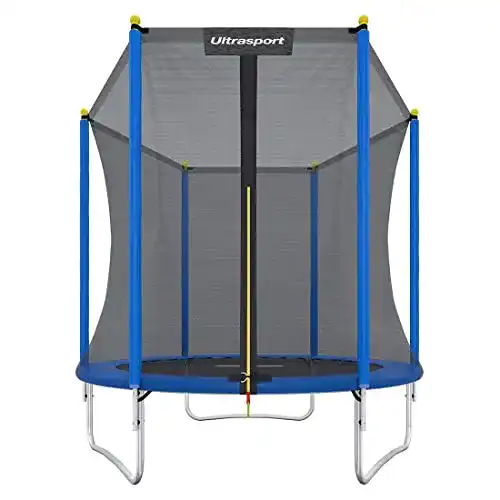 Trampolin 183 cm Ultrasport Gartentrampolin Uni-Jump