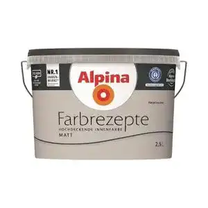 Wandfarbe Grau Alpina Farben GmbH Alpina Farbrezepte, 2,5 L
