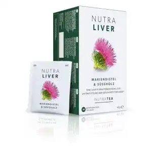 Detox-Tee Nutra Tea NutraLiver Leber-Tee, 20 Verpackte Teebeutel