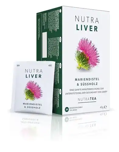 Detox-Tee Nutra Tea NutraLiver Leber-Tee, 20 Verpackte Teebeutel