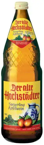 Apfelwein Der alte Hochstädter Speyerling 6 x 1 l, inkl. 0,90 € Pfand