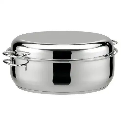Edelstahl-Bräter ELO 99838 Edelstahlbräter 38 cm Bella Gusto