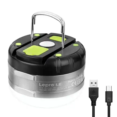 Zeltlampe LE D Campinglampe, Wiederaufladbar