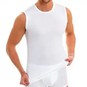 Unterhemd Herren HERMKO 3040 3er Pack Herren Tank Top