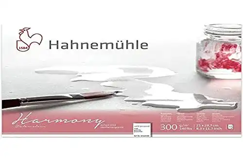 Hahnemühle-Papier Hahnemühle Harmony Aquarellblock 300 Gsm