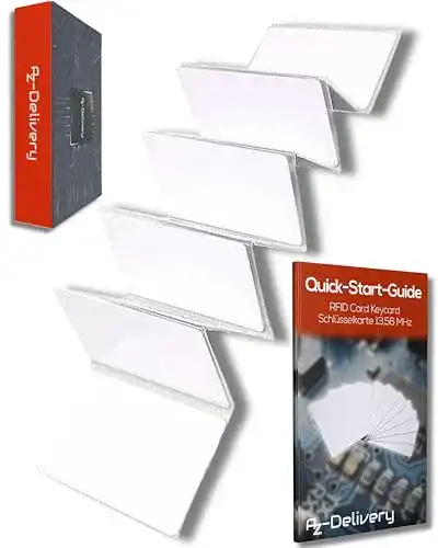 RFID-Karten AZDelivery 10 x RFID Keycard Card 13,56MHz