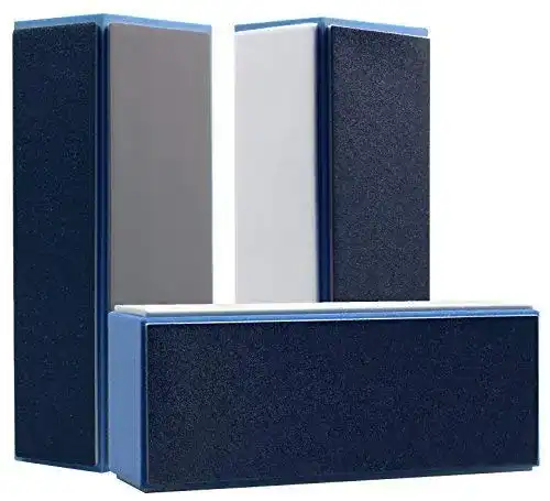 Nagelpolierblock EuBeCos 3er Set Hochglanz Profi- Polierblock
