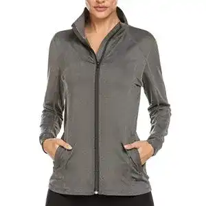 Laufjacke Damen ADOME Damen Laufjacke Sportjacke Langarm