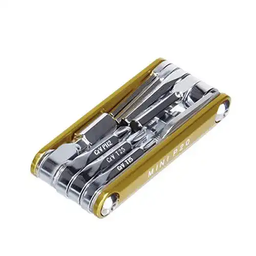 Mini-Multitool TOPEAK Mini P20 Multitool gold