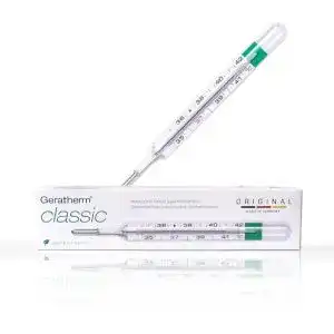 Fieberthermometer analog Geratherm Medical AG Klinisches Glas