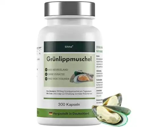 Grünlippmuschel-Kapseln Exvital Grünlippmuschel 300 Kapseln