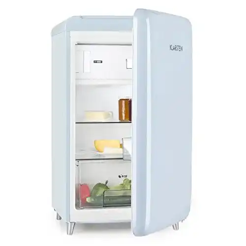 Klarstein-Kühlschrank Klarstein PopArt, mit Gefrierfach, Retro Look