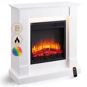 Elektro-Wandkamin RICHEN Ladina mit Heizung 1000/2000 W