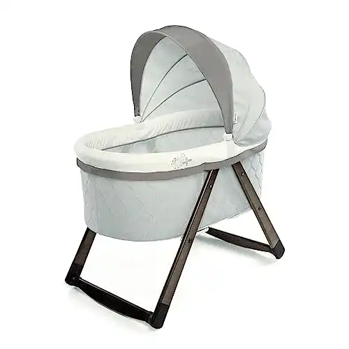 Babywiege Ingenuity, faltbares Babybett aus Holz, Carrington