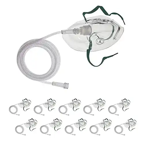 Sauerstoffmaske Generisch für Erwachsene 10 Stück/Maske