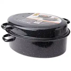 Gänsebräter Krüger Kruger G 3808 F mit Tropfdeckel, 38 cm