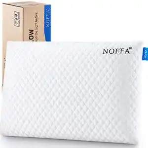 Kopfkissen 40×60 NOFFA Slim Dünn Kissen Flach Visko