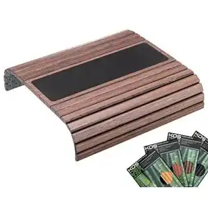 Sofatablett Kos Design Bambus Holz Sofatisch für Armlehne
