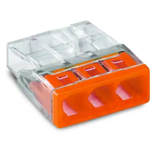 Wago-Klemmen Wago ® Klemme, 3-Leiter, Verbindungsdosen