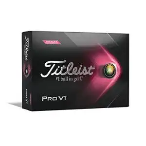 Titleist-Golfbälle Titleist Pro V1 Golfball, Damen, Rosa, Standard
