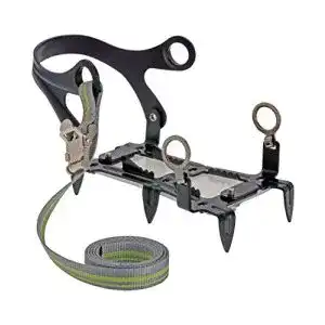 Steigeisen EDELRID Unisex – Erwachsene 6 Point Grödel, Lead