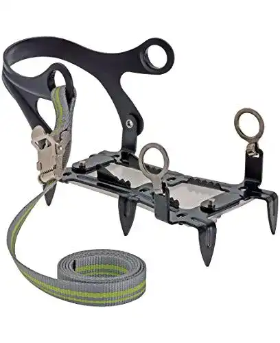 Steigeisen EDELRID Unisex – Erwachsene 6 Point Grödel, Lead