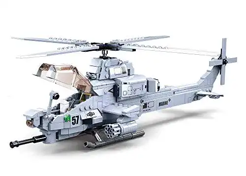 Sluban Sluban Klemmbausteine Kampfhelikopter IV, 482 Teile