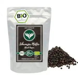 Schwarzer Pfeffer Azafran BIO Pfeffer (Pfefferkörner) ganz, 500g